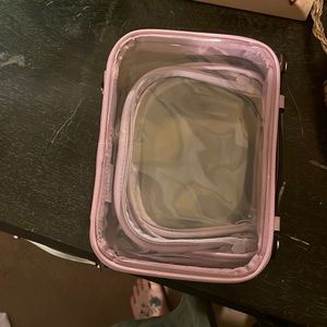 Calpak Small Clear Cosmetics Case